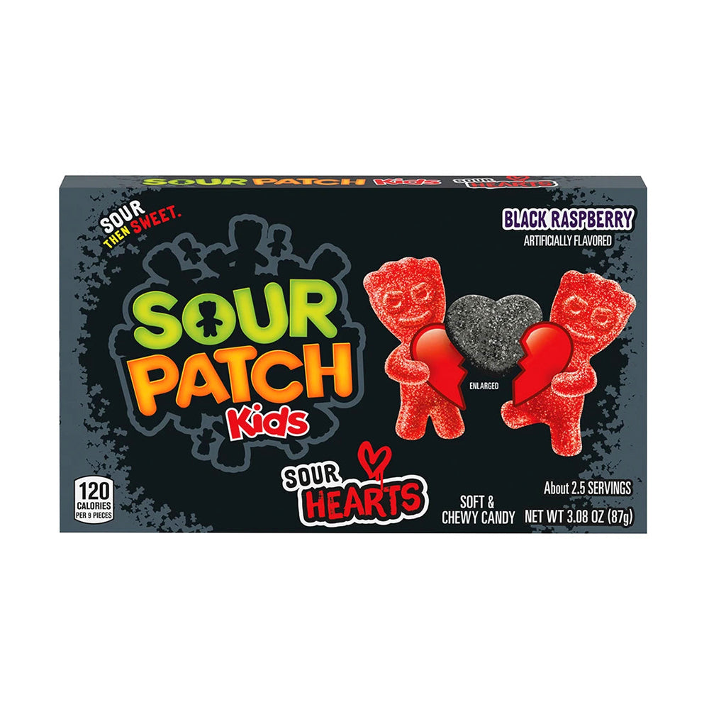 Sour Patch Kids - Sour Hearts - 12/87g