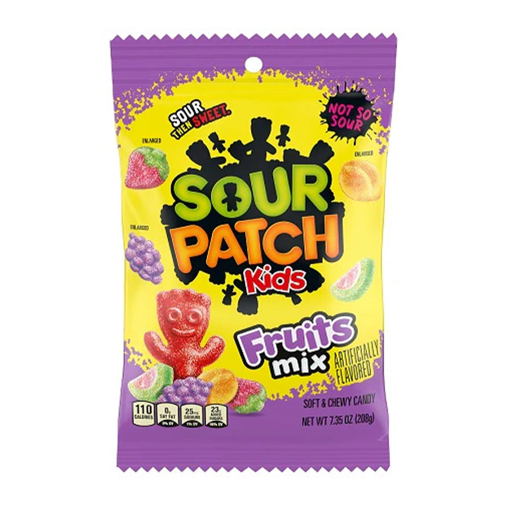 Sour Patch Kids - Fruits Mix - 12/208g