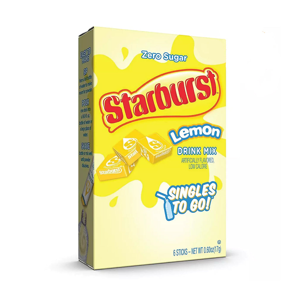 Singles to Go - Starburst Lemon - 12/17g