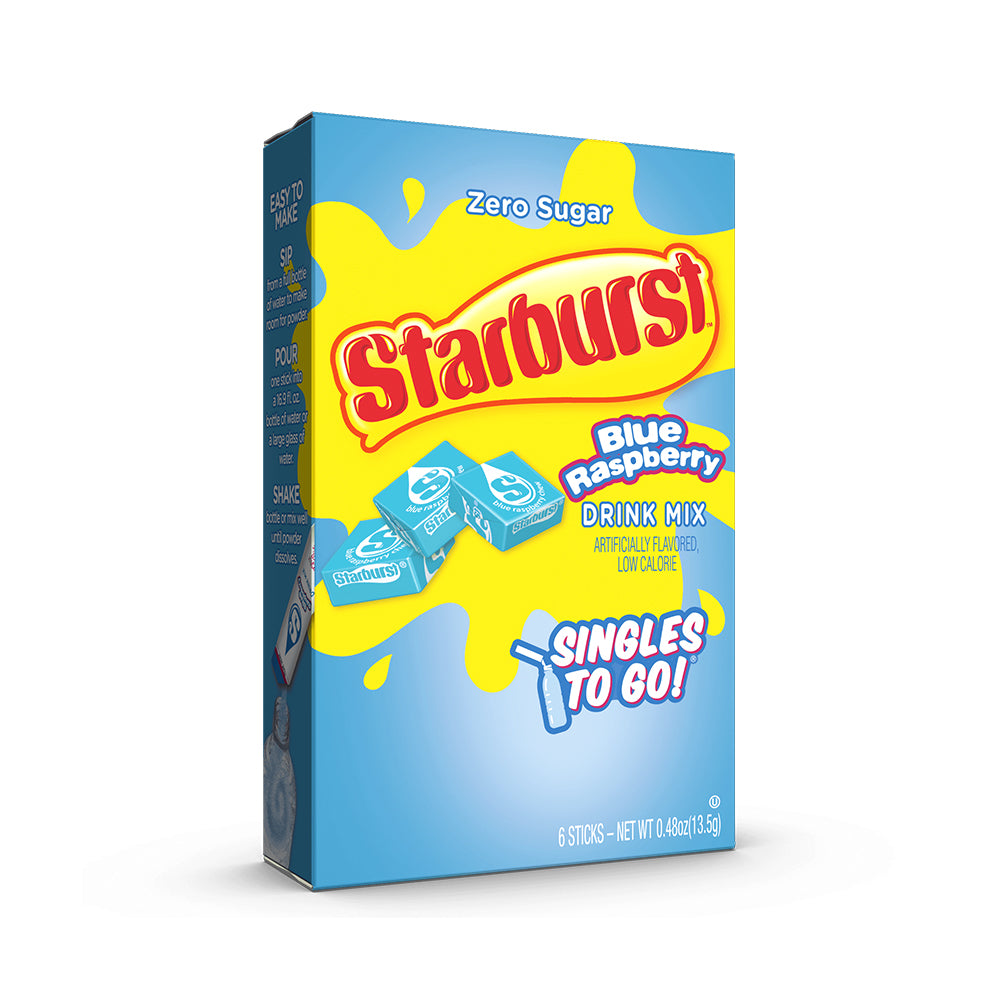 Singles to Go - Starburst Blue Raspberry - 12/13.5g