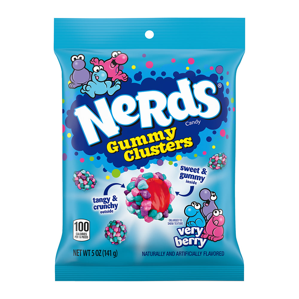 Nerds - Gummy Clusters Very Berry - 12/142g