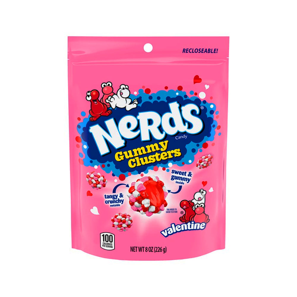 Nerds - Gummy Clusters Valentine - 6/226g