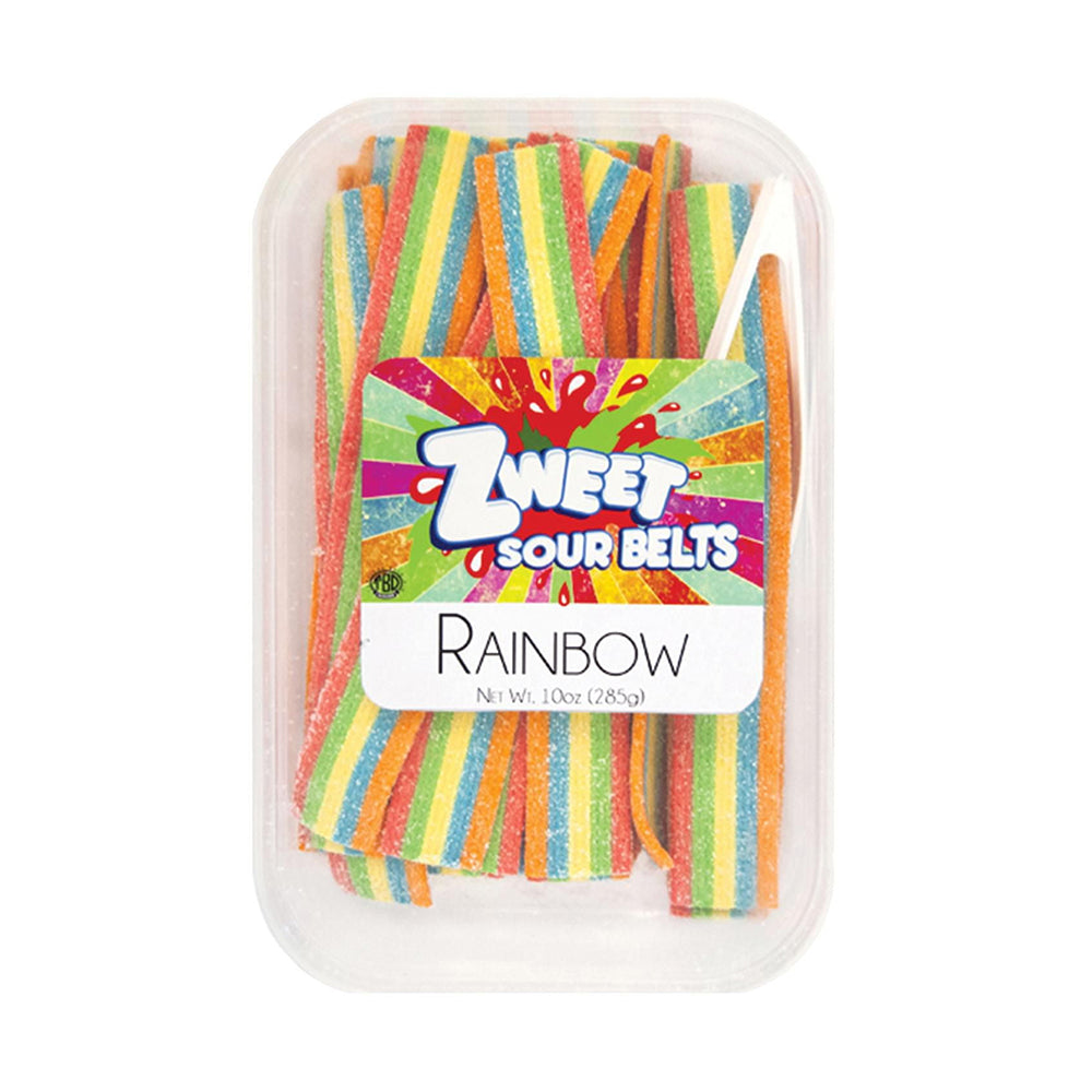 Zweet - Sour Belts Rainbow - 6/285g