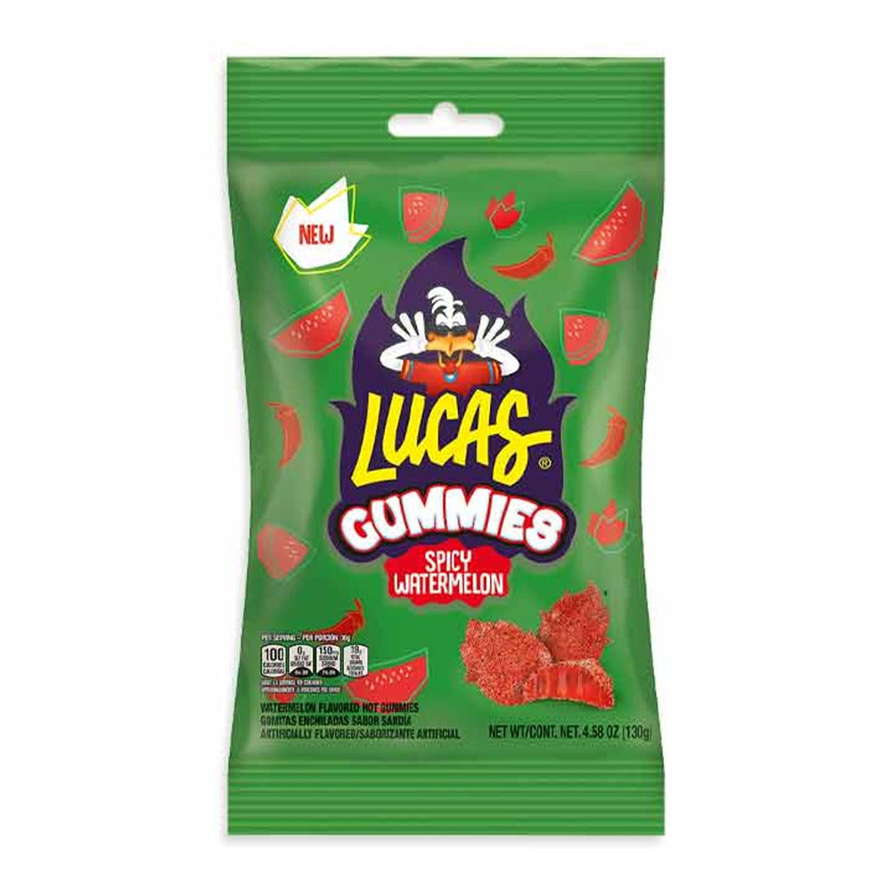 Lucas - Spicy Watermelon Gummies - 12/130g