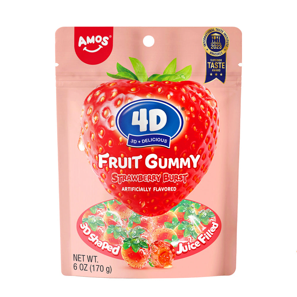 Amos 4D - Strawberry Burst - 12/170g