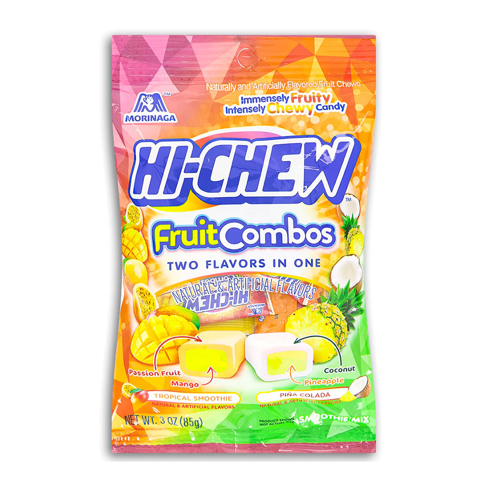Hi-Chew - Fruit Combos Mix 2 in 1 - 6/85g