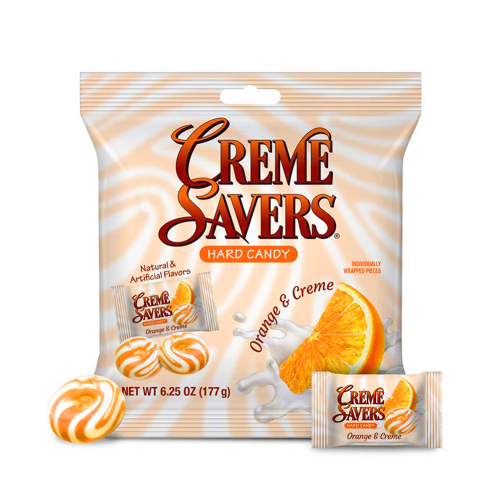 Creme Savers - Orange & Creme - 12/177g