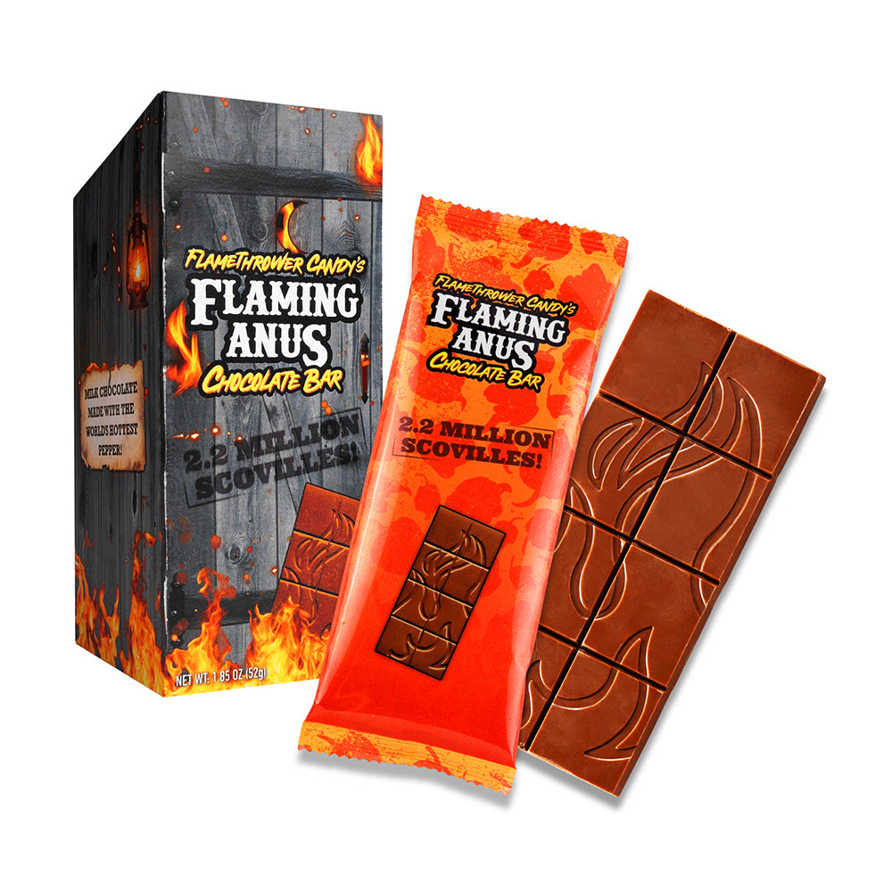 Flamethrower - Flaming Anus Chocolate Bar - 12/52g