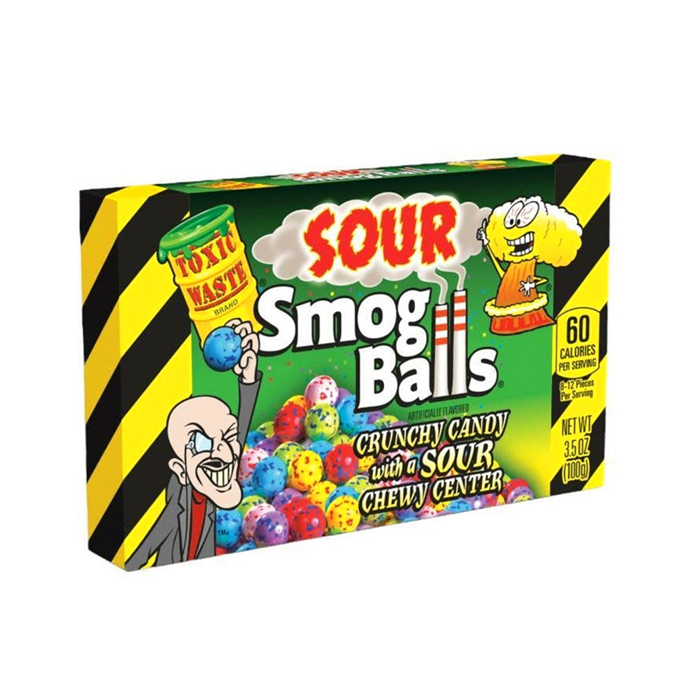 Toxic Waste - Sour Smog Balls - 12/100g