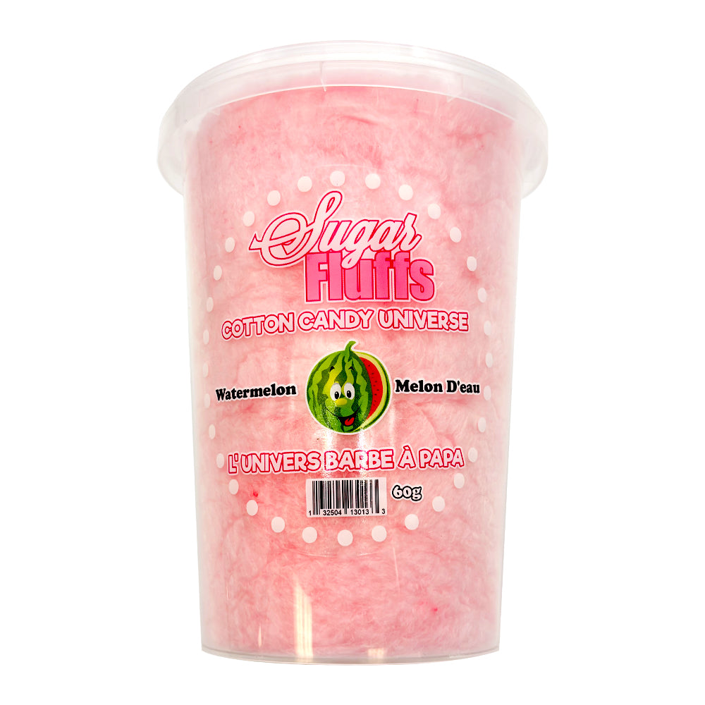 Sugar Fluffs - Watermelon Cotton Candy - 18/60g