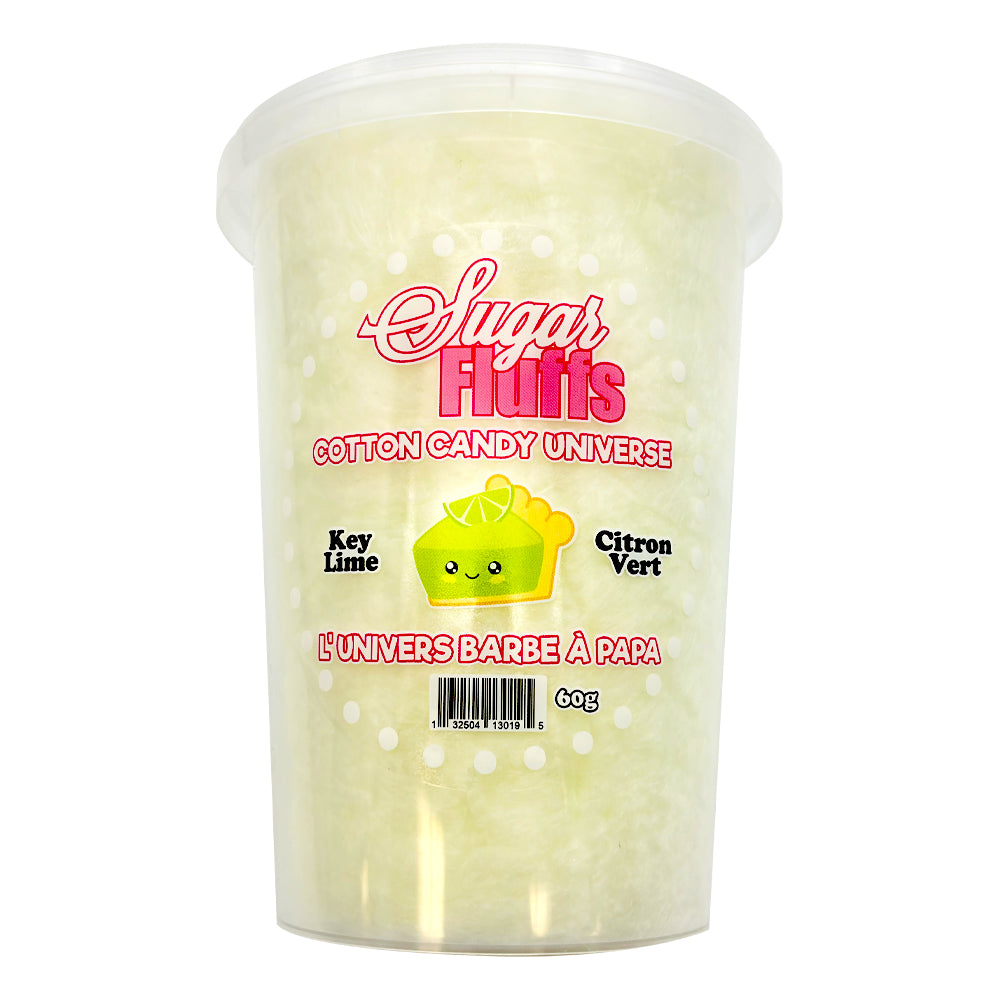 Sugar Fluffs - Key Lime Cotton Candy - 18/60g