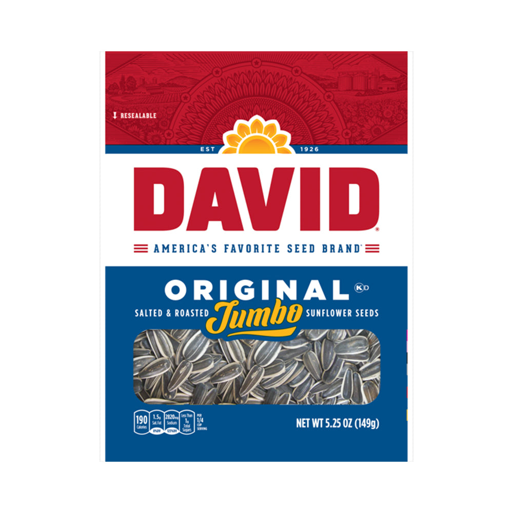 David - Original Sunflower Seeds - 12/149g