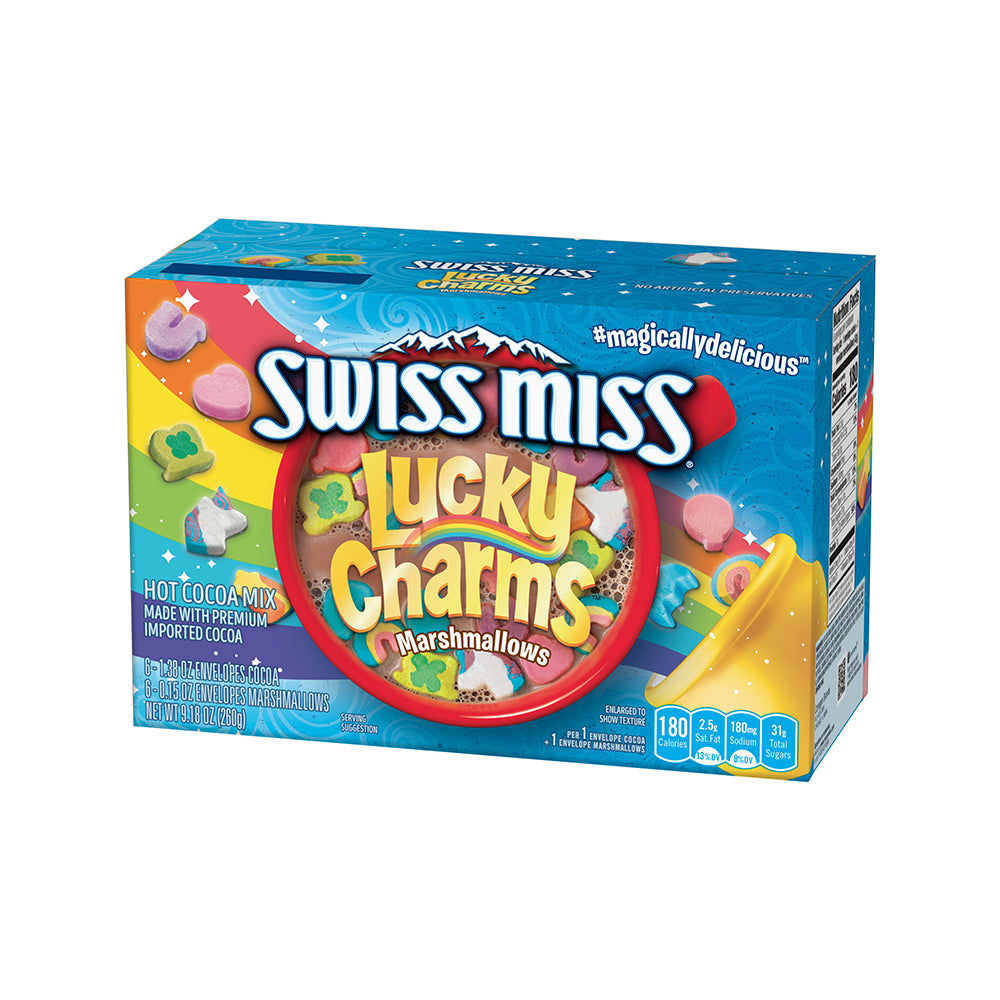 Swiss Miss - Lucky Charms Marshmallows Hot Cocoa Mix - 8/260g