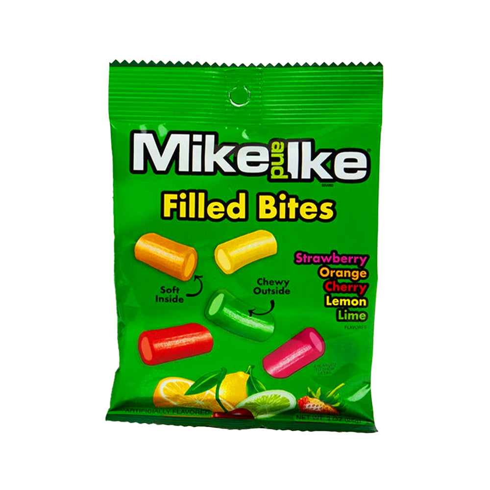 Mike & Ike - Filled Bites - 12/85g