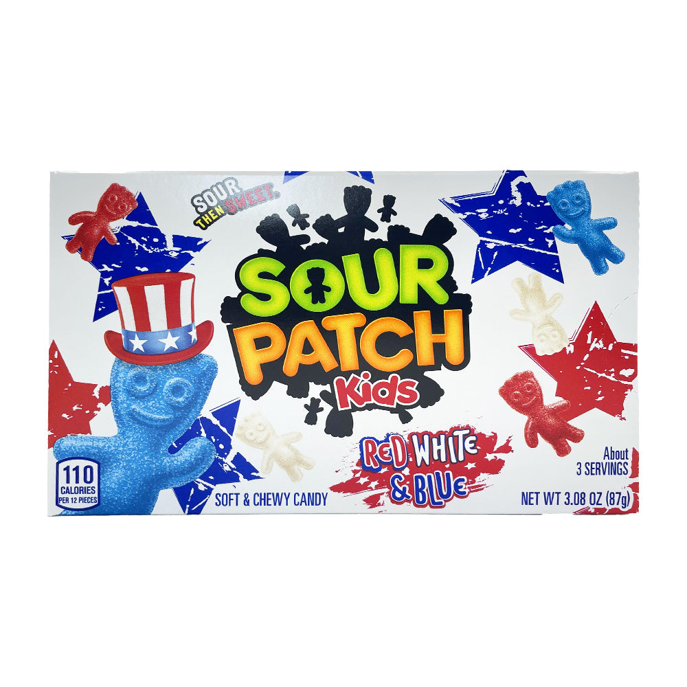 Sour Patch Kids - Red White Blue 12/87g