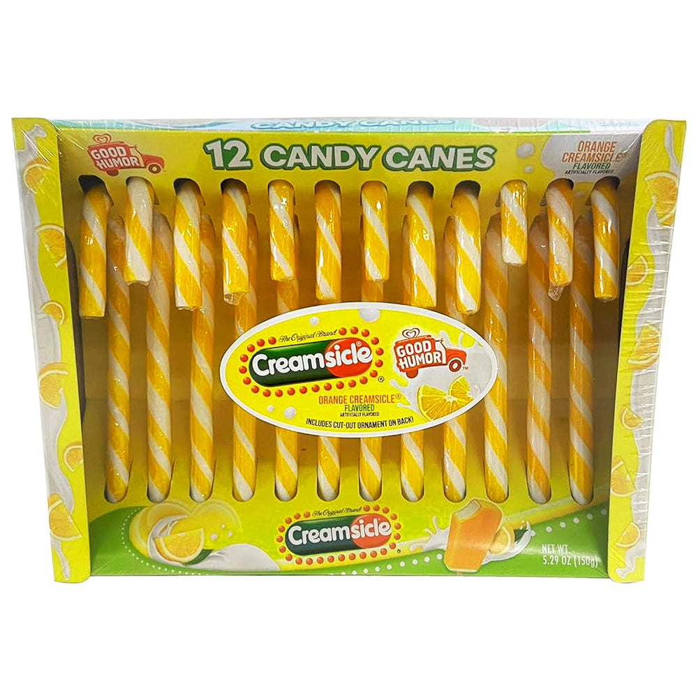 Flix Candy - Creamsicle Candy Canes - 12/150g