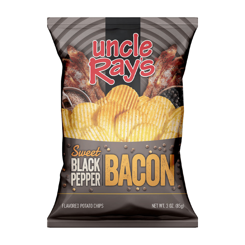 Uncle Ray's - Sweet Black Pepper Bacon - 12/85g