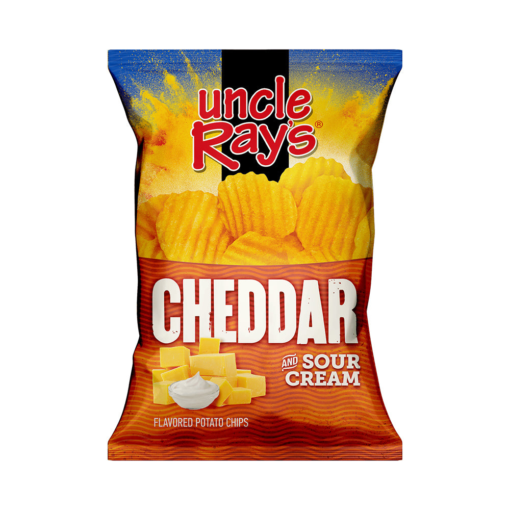 Uncle Ray's - Cheddar & Sour Cream - 12/85g