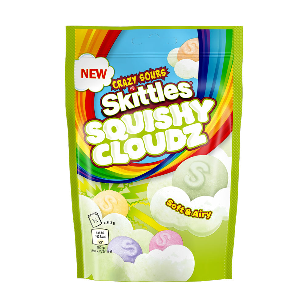 Skittles - Crazy Sours Squishy Cloudz - 18/94g