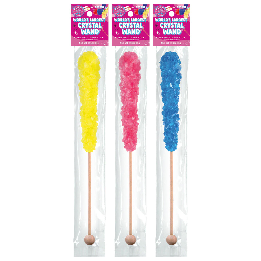 Roses Brands - World's Largest Crystal Wands - 12/55g