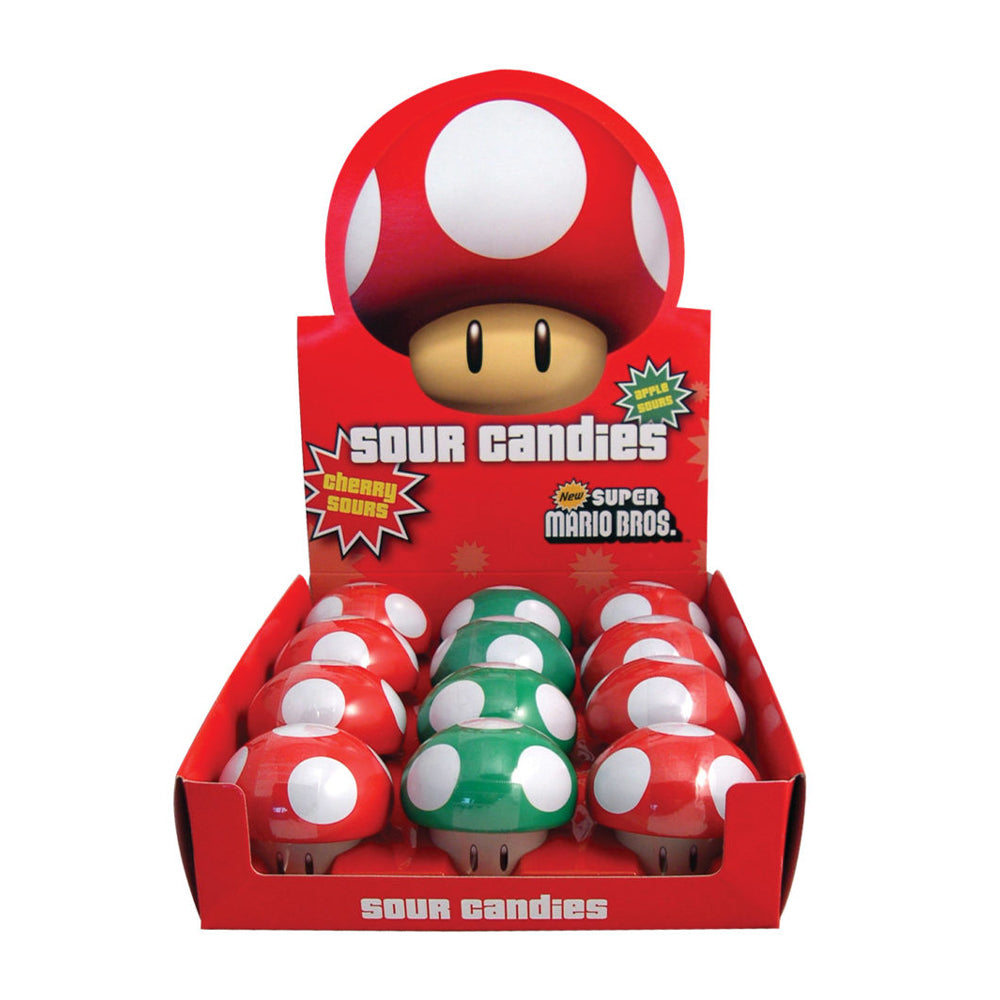 Nintendo - Super Mario Mushroom Sours - 12/25.5g