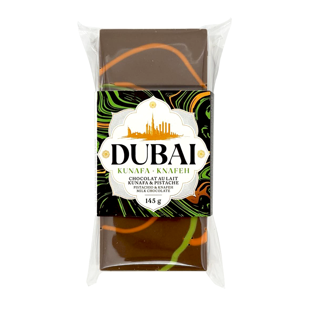 Dubai -  Pistachio & Knafeh Milk Chocolate - 20/145g