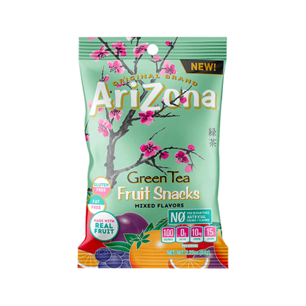 Arizona - Green Tea Fruit Snacks - 12/142g