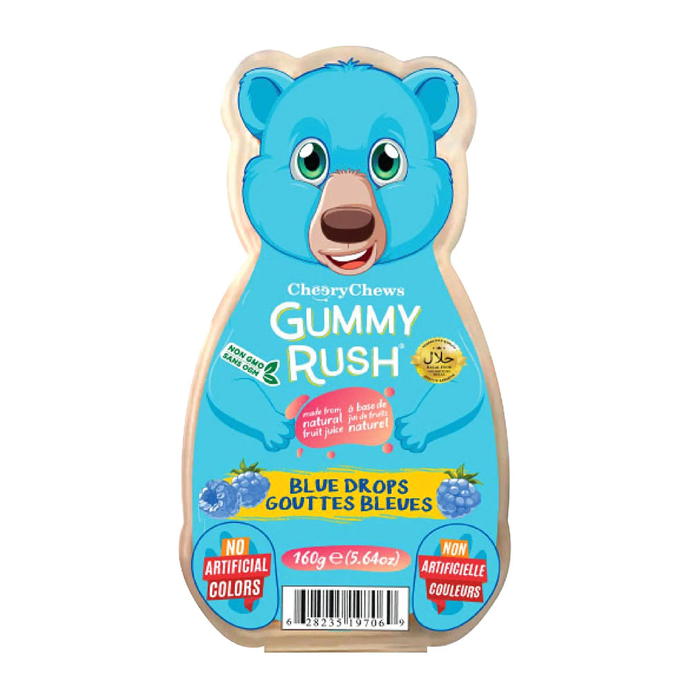 Gummy Rush - Blue Drops - 24/160g