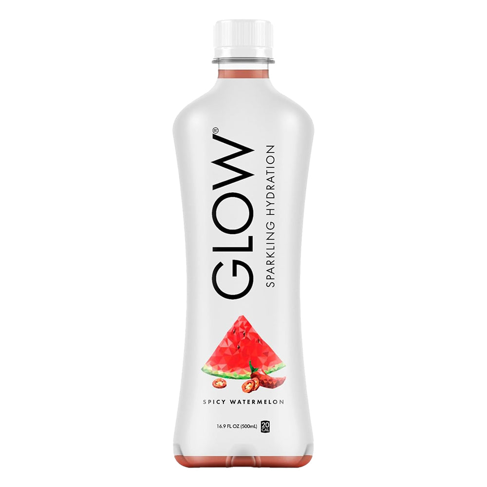 Glow - Sparkling Hydration Spicy Watermelon - 12/500ml