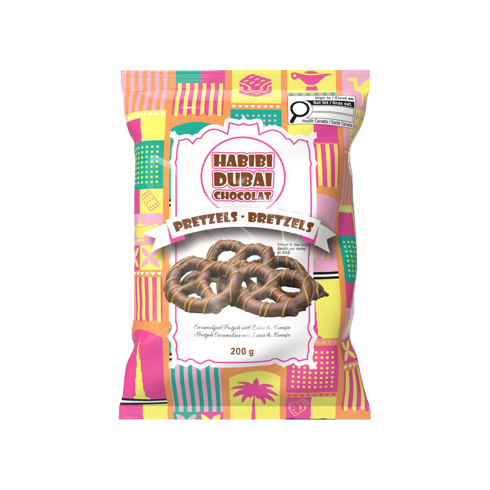 Habibi Dubai Chocolat - Caramelized Pretzel with Lotus & Kunafa - 16/200g