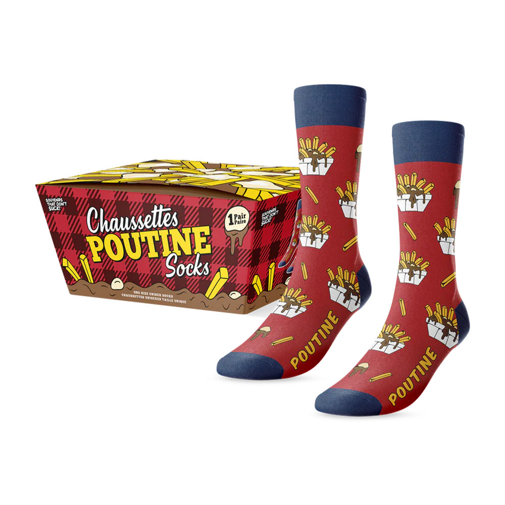 Main and Local - Poutine Socks - 6 Pair/Pack