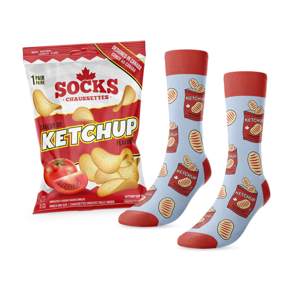 Main and Local - Ketchup Socks - 6 Pair/Pack