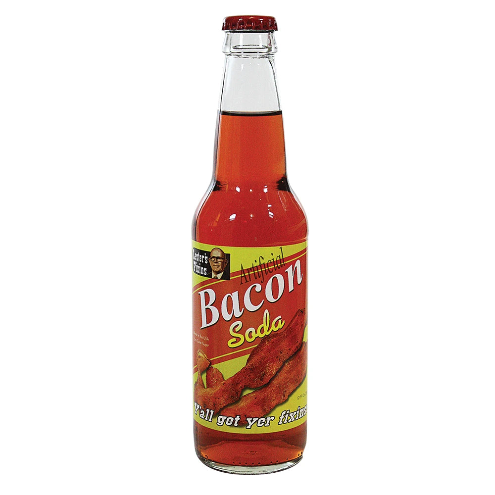 Rocket Fizz - Lester's Fixins Bacon Soda - 24/355ml
