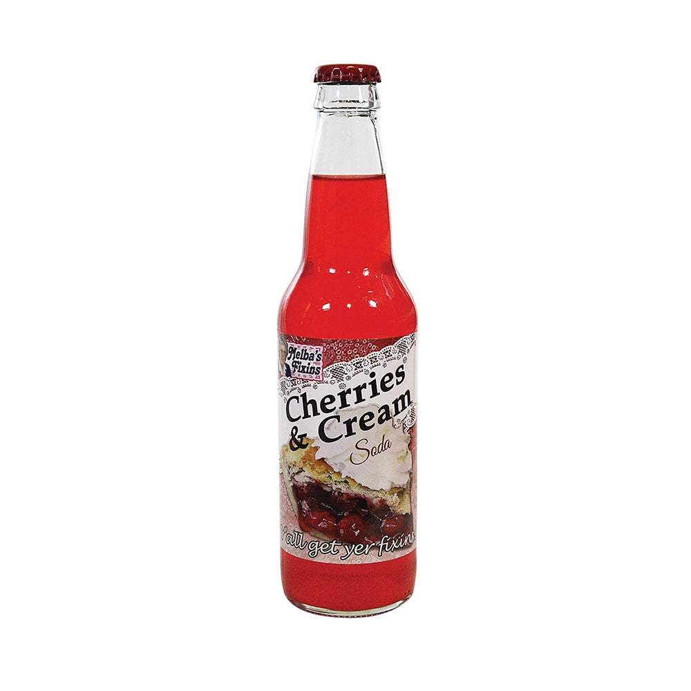 Rocket Fizz - Melda's Fixins Cherries & Cream Pie Soda - 24/355ml