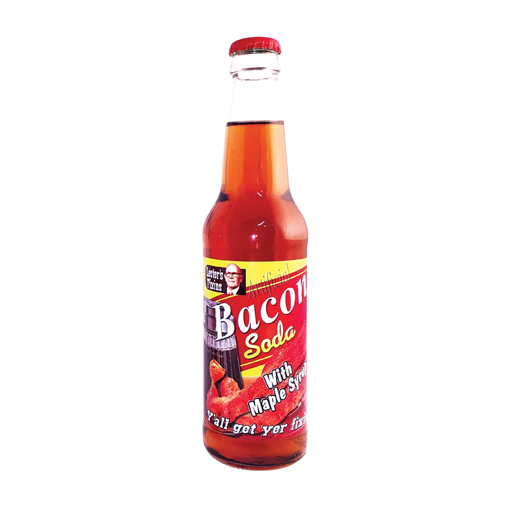 Rocket Fizz - Lester's Fixins Bacon Soda Maple Syrup - 24/355ml