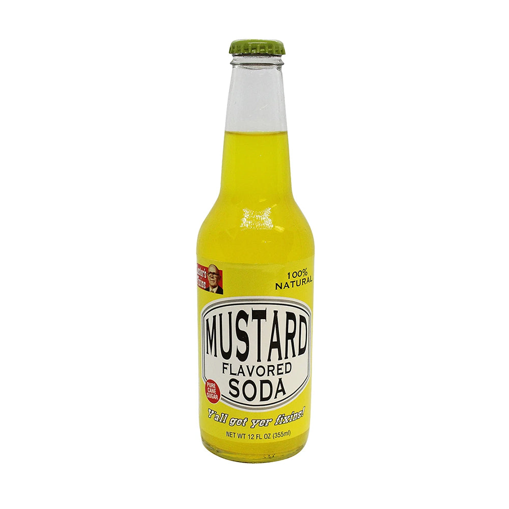 Rocket Fizz - Lester's Fixins Mustard Soda - 24/355ml