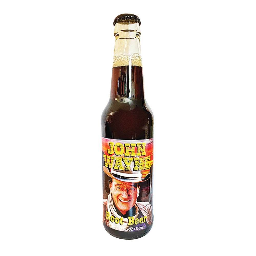 Rocket Fizz - John Wayne Root Beer Soda - 24/355ml