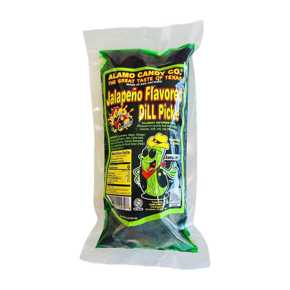 Alamo Candy - Jalapeno Dill Pickle - 12/250g