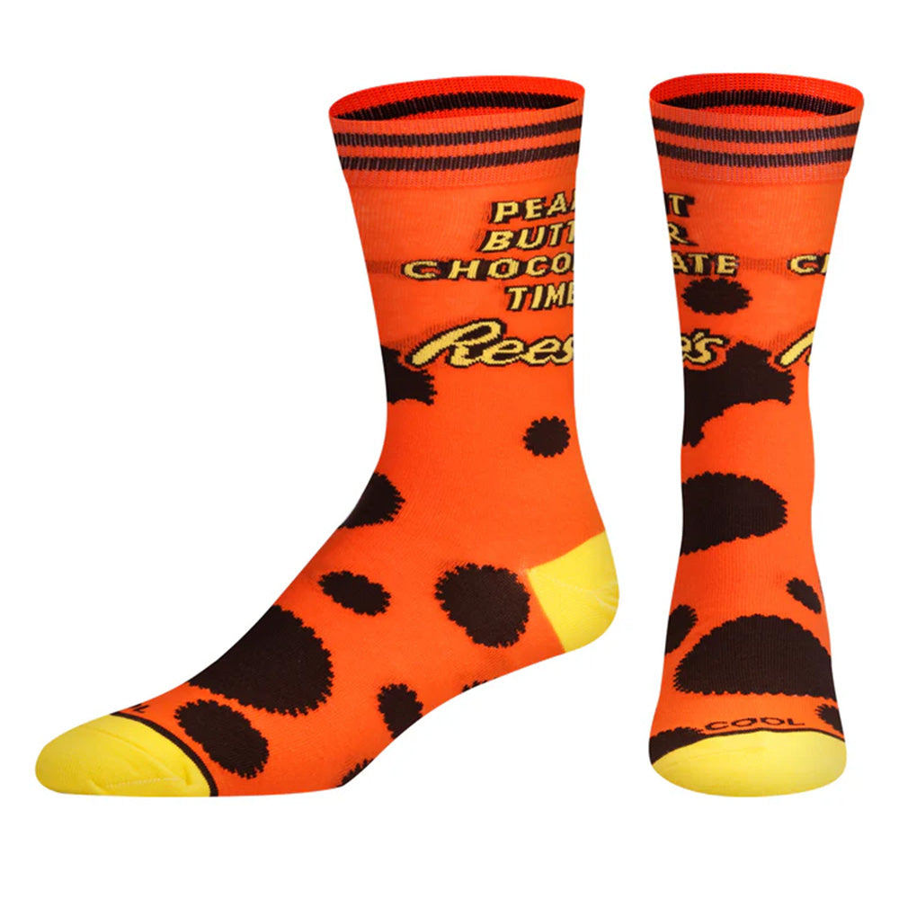 Cool Socks - Reese's Peanut Butter Chocolate Time - 6 Pair/Pack