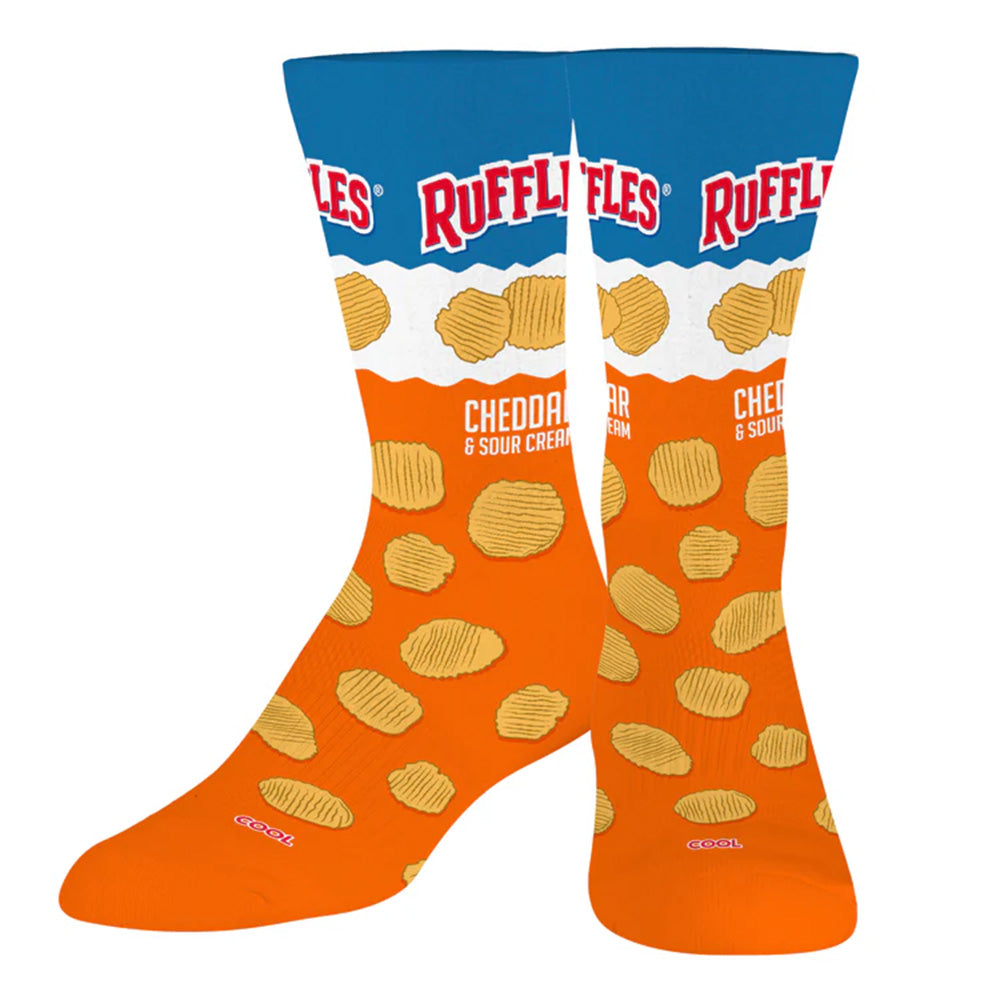 Cool Socks - Ruffles Flavors - 6 Pair/Pack