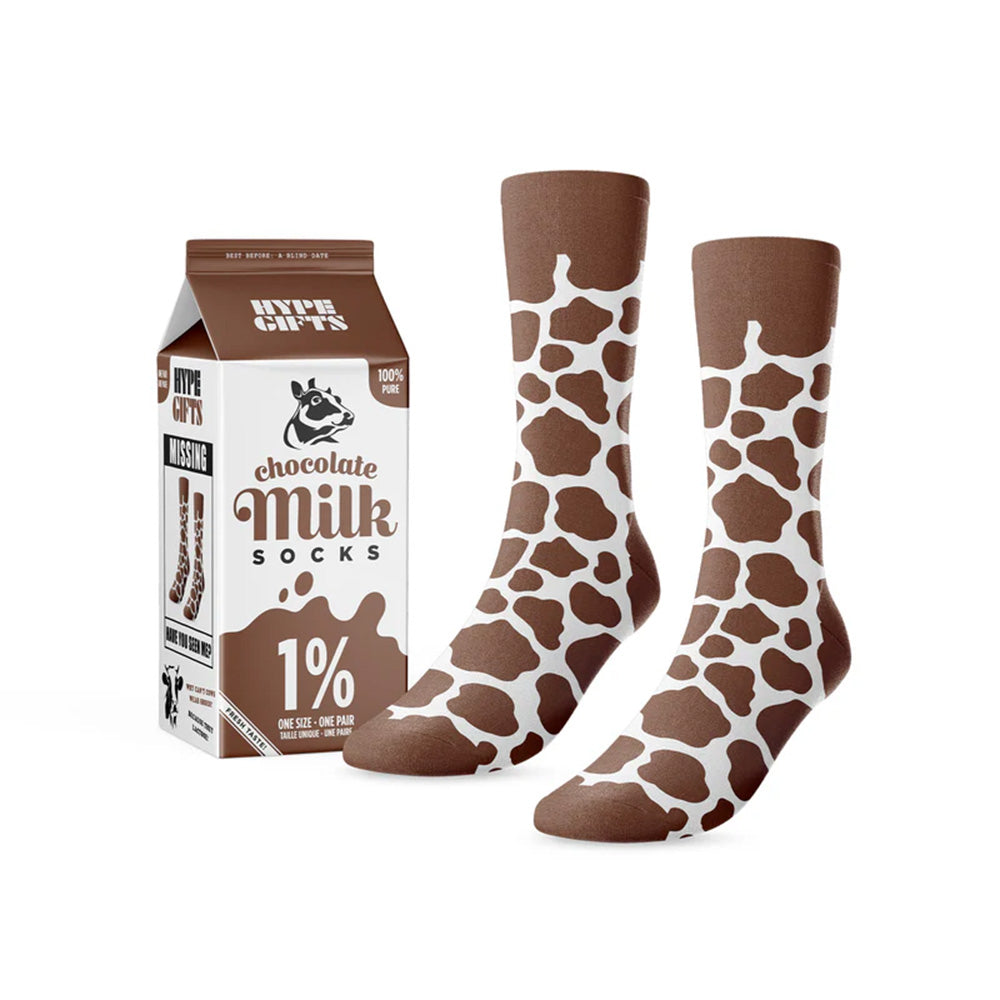 Main and Local - Chocolate Milk Socks - 6 Pair/Pack