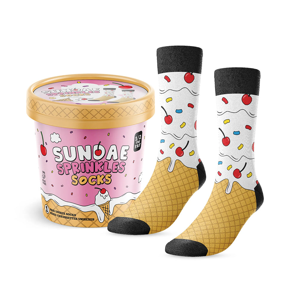 Main and Local - Ice Cream Socks - 6 Pair/Pack