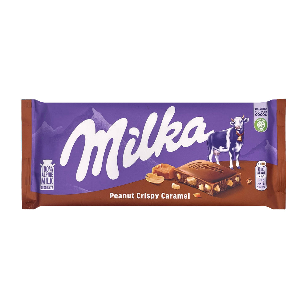 Milka - Peanut Crispy Caramel - 24/90g