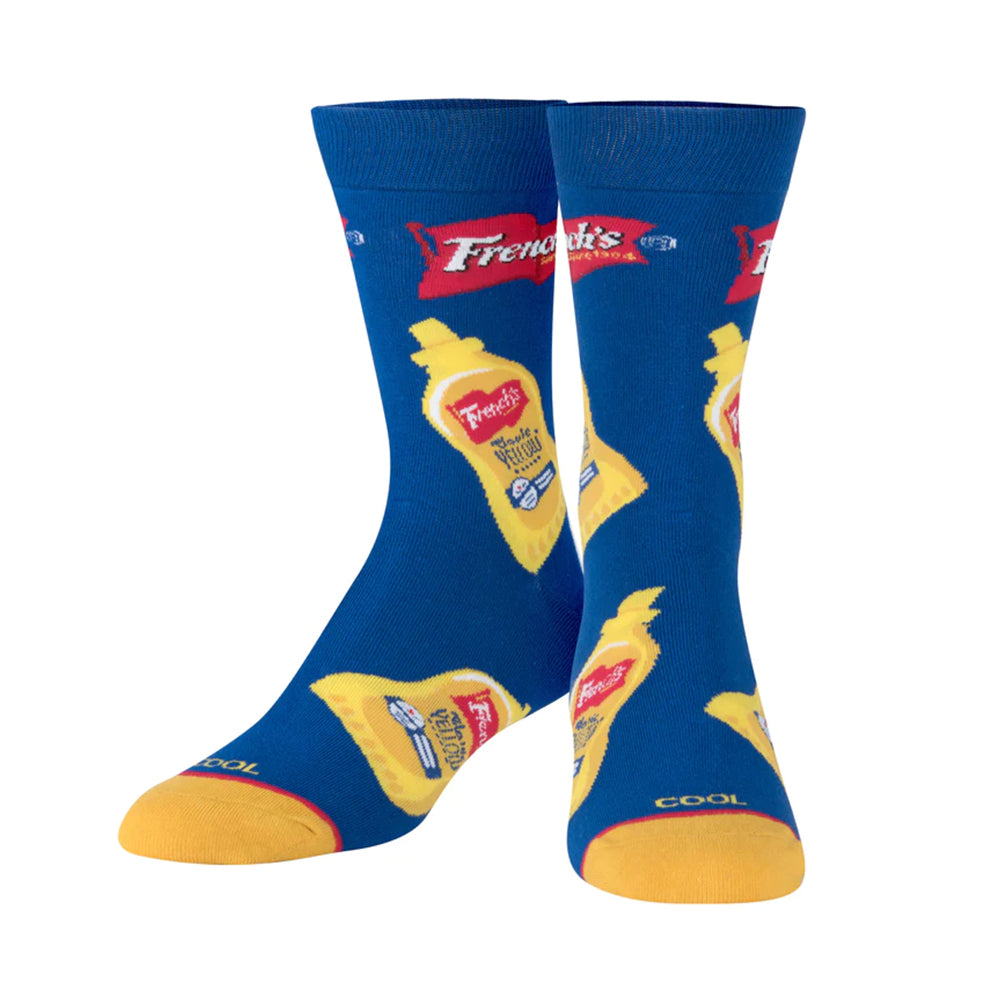 Cool Socks  - French's Mustard - 6 Pair/Pack