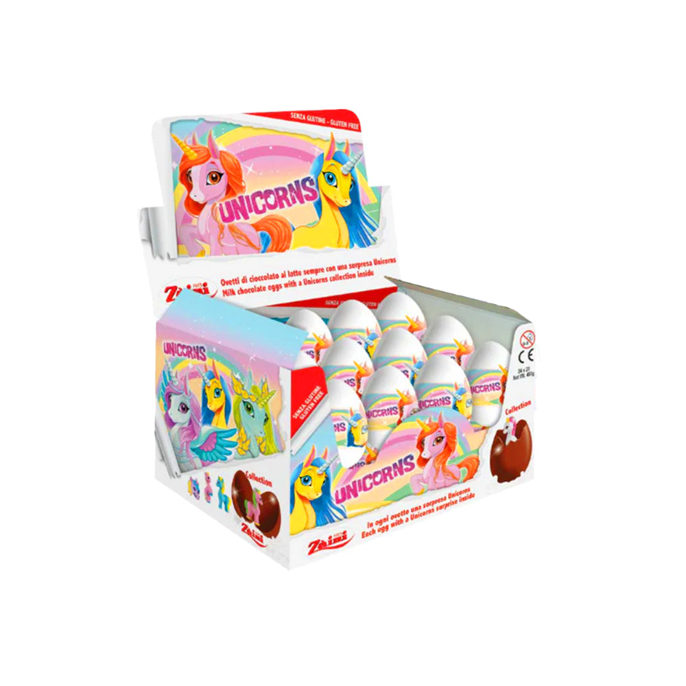 Zaini - Unicorns Chocolate Eggs - 24/20g