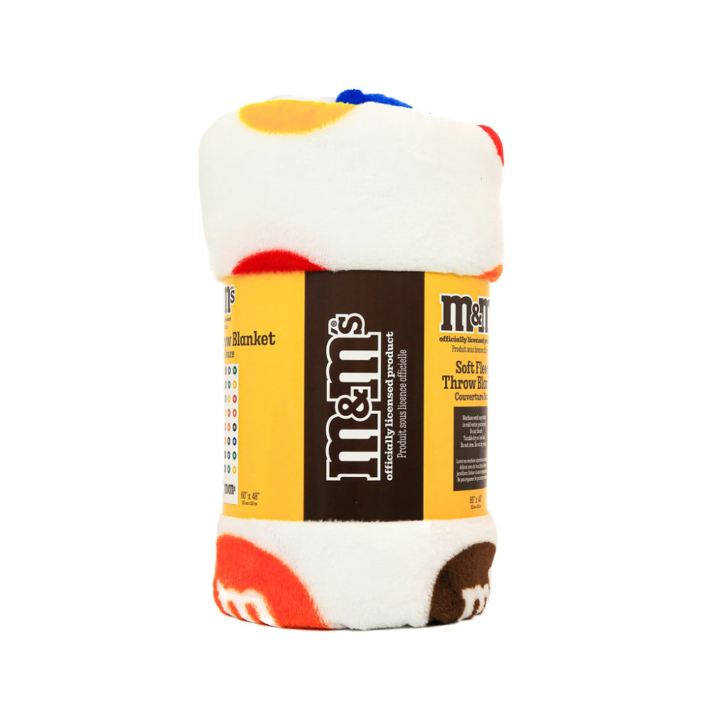 M&M's - Soft Fleece Thrown Blanket