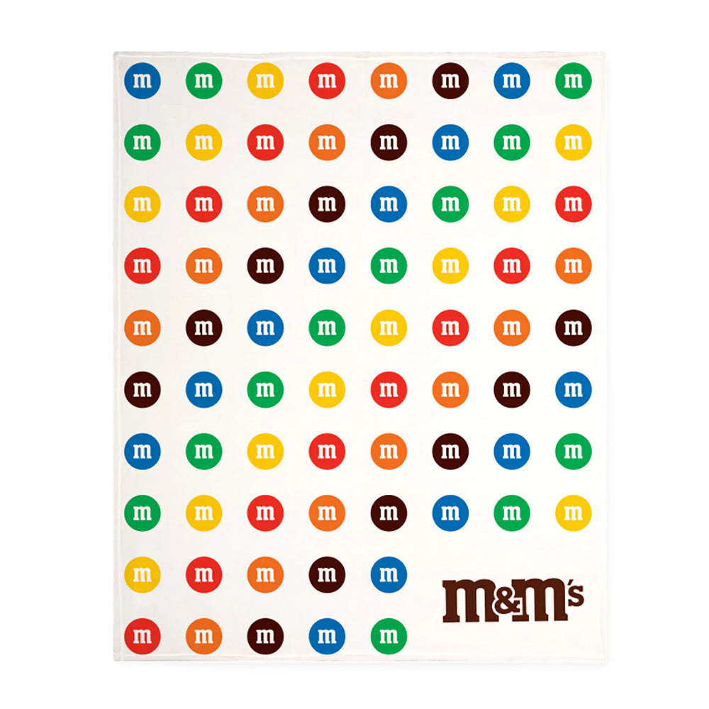 M&M's - Soft Fleece Thrown Blanket