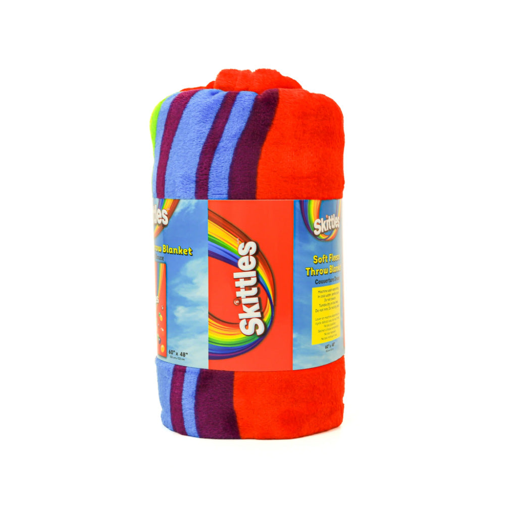 Skittles - Soft Fleece Thrown Blanket