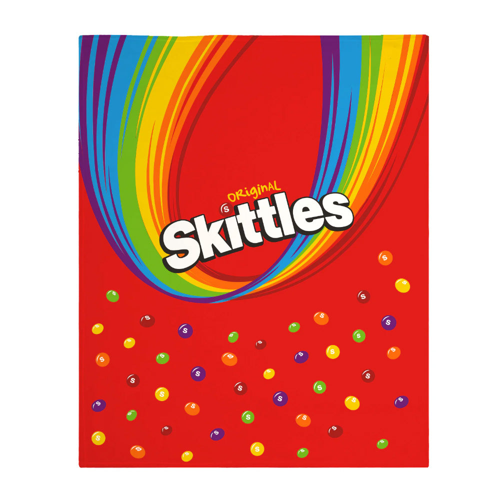 Skittles - Soft Fleece Thrown Blanket