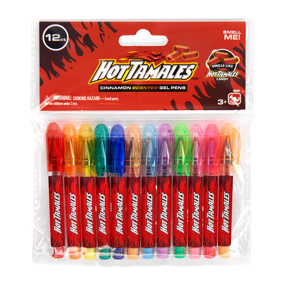 Hot Tamales - 12 Scented Mini Gel Pen - 12 packs